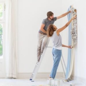 Colocación de Papel Pintado Decorativo